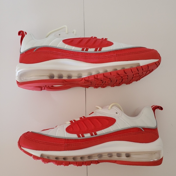 Nike Air Max 98 University Red Summit GS Size 6Y - Picture 4 of 6